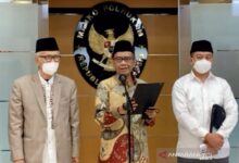 Tadi siang sudah memastikan pada densus 88, tidak ada hubungannya dengan MUI