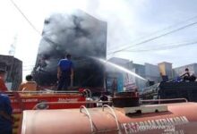 Ada Sekitar 4 orang korban kebakaran saat menyelamatkan barangnya terbakar