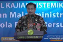 Pemerintah melalui Ombudsman Republik Indonesia menyarankan agar ada peningkatan utilisasi