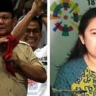 Sejumlah relawan mengatasnamakan Poros Prabowo-Puan memberikan dukungan