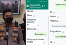 Viral penipuan lewat SMS mengaku Kapolres Kombes Wahyu Sri Biantoro.