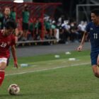 Tim Indonesia serudug oleh tim thailan, dan lemas