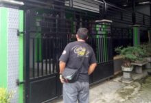 Setelah di tetapkan menjadi tersangka Rumah orang tua Bripda Randy Bagus di Pasuruan sepi dan tertutup