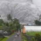 Kerusakan Lampu Jalan ada sekitar 112 titik baik tiang mapun gardu yang di hatam oleh debu dan lahar Gunung Semeru