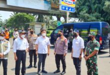 Kapolri Tinjau Pospam Rest Area KM 68 Tol Tangerang Merak persiapan nataru.