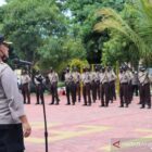 Sebanyak 68 siswa Diktukba Polri tahun 2021 SPN Mandalawangi Polda Banten mengikuti latihan kerja