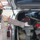 Dor Dor Dor alap alap sepecialis sepeda motor di hadiahi timah panah oleh buser