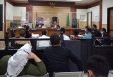 Hebos sidang Hutang Solar belum bayar di dakwa melakukan pencurian