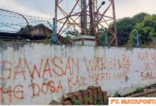 Tolak Keberadaan BTS, Warga Sumur Pacing Dipolisikan pemilik lahan