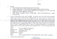 RAJA SAPTA OKTOHARI di hadapkan 2 perkara 1 penyidika 2 penyelidikan kasus yang berbeda.
