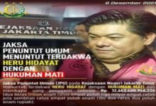 Asst.Prof.Dr.Dwi Seno Angkat Bicara Terkait Putusan Nihil Terhadap Heru Hidayat Dalam Kasus Korupsi PT Asabri,