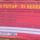 Plang Segel di Copot Diduga Perintah Dewan: Ketua Gabunganan Wartawan Tangerang Akan Bersurat.