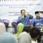 Dia berharap produk-produk dari para pelaku IKM dan UMKM Kabupaten Tangerang semakin kompetitif dan berkualitas tinggi.