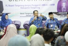 Dia berharap produk-produk dari para pelaku IKM dan UMKM Kabupaten Tangerang semakin kompetitif dan berkualitas tinggi.