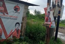 Detik detik menjelang pemilu apk masih betebaran di neglasari.