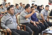 Lapas kelas I Tangerang bersama KPU kota tangerang sosialisasikan tahapan pemilu kepada warga binaan