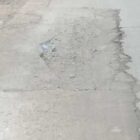 Jalan Raya Tanjakan-Rajeg jalan yang di gali oleh PDAM Tangerang, beberapa hari dicor amblas.