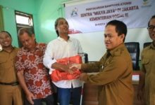 SERATUS ALAT BANTU UNTUK PENYANDANG DISABILITAS DISALURKAN OLEH DINSOS TANGERANG KOTA.