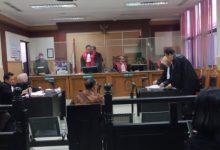 MAJELIS HAKIM SAIDIN BAGARIANG SH MH ANCAM TERDAKWA TONY WISMANTORO DIMASUKAN KE BUI.