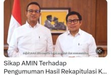 nis Baswedan Capres melalui Twitternya mengatakan malam ini, KPU RI telah mengeluarkan pengumuman resmi.