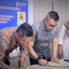 Jalin Kerjasama Pemkab Batu Bara Tandatangi MoU Dengan PT. PLN (Persero) UP3 Pematang Siantar.
