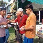 Menyambut Bulan Suci Ramadhan Pengelolah Pasar Malam Bersedekah Anak Yatim.