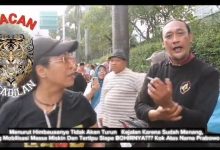 Tangkap yang provokator membawa ibu-ibu untuk demo.