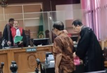 Tony wismantoro Otak kerusuhan pasar Kota bumi di tuntut hanya 4 bulan.