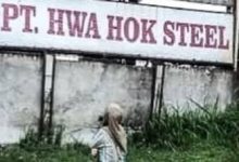 PT. HWA HOK STEEL SEROBOT TANAH NEGARA MILIK DINAS PUPR SDA.