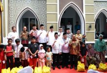 Bersama Kajati Banten, Pj. Gubernur Banten Al Muktabar Resmikan Wakaf Masjid Kejagung RI.