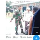 Seorang Oknum TNI Deli Serdang menendang ibu-ibu hamil di jalan.