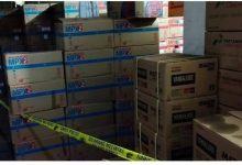 POLDA BANTEN GREBEK 2 LOKASI KEMASAN OLI PALSU MEREK TERKENAL DI KABUPATEN TANGERANG.