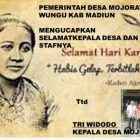 PEMERINTAH DESA MOJORAYUNG KEC WUNGU KAB MADIUN  MENGUCAPKAN SELAMAT KEPALA DESA DAN  BESERTA STAFNYA.