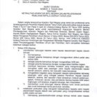 Bupati Tangerang Mengeluarkan, SK ASN tidak boleh berpolitik.