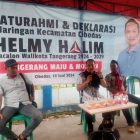 Bakal Calon Walikota Helmy Halim Gelar Silaturahmi dan Deklarasi.