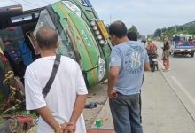 Viral di Padang Mobil Bus, polisi, saat ini masih mengolah di TKP, apa ada unsur lain selain kecelakaan.