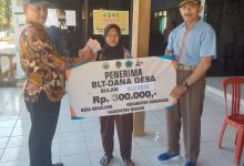 Pemerintah desa segulung penyaluran BLT DD TAHUN 2024.