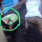 Tukang ojek online Grab di timpa hoxmik panas di Jakarta.