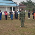 Camat Sei Balai Berikan Motivasi Paskibra Meningkatkan Kedisiplinan Dan Jiwa Persatuan.