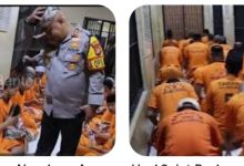 Pengawal lalai Puluhan tahanan polres serang kabur jebol lobang angin Rumah tahanan polres