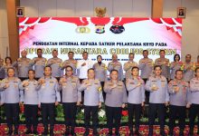 Kapolri juga mengimbau pada Polda seluruh Indonesia agar tidak terpancing isu-isu membuat sara.
