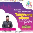 Kepala dan beserta Staf pegawai Bapenda Kab Tangerang mengucapkan selamat hari jadi kab. Tangerang yang ke-392. Dari tahun 13 Oktober 1932 – 13 Oktober 2024.