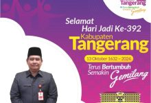 Kepala dan beserta Staf pegawai Bapenda Kab Tangerang mengucapkan selamat hari jadi kab. Tangerang yang ke-392. Dari tahun 13 Oktober 1932 – 13 Oktober 2024.