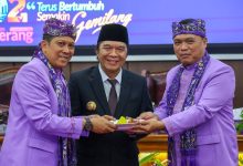 Hari Jadi Ke-392 Kabupaten Tangerang, Pj Gubernur Banten Al Muktabar Pesankan Komitmen Kemudahan Berusaha.