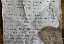 Hadiah rencana di serahkan oleh Pj. Bupati Tangerang di Panggung hiruan Rakyat Tanjung Pasir.
