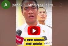 Pihak menteri Pertanian 3 hari bikin heboh di kalangan pegawai Kementerian Pertanian ia melaporkan pegawai korupsi ke Polda Metro jaya.