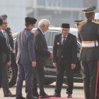 Pj Gubernur Banten Al Muktabar Turut Sambut Tamu Negara Pelantikan Presiden dan Wakil Presiden Republik Indonesia 2024-2029.