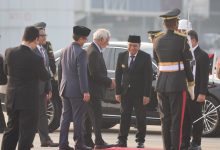 Pj Gubernur Banten Al Muktabar Turut Sambut Tamu Negara Pelantikan Presiden dan Wakil Presiden Republik Indonesia 2024-2029.