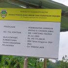 Peningkatan jaringan Pembangunan Saluran irigasi D,I craken DBH di kabupaten Madiun.