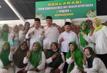 Deklarasi Muslimat Kabupaten Madiun Siap Menangkan Pasangan Harmonis